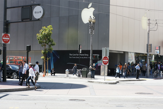 Apple Store San Francisco gepwned