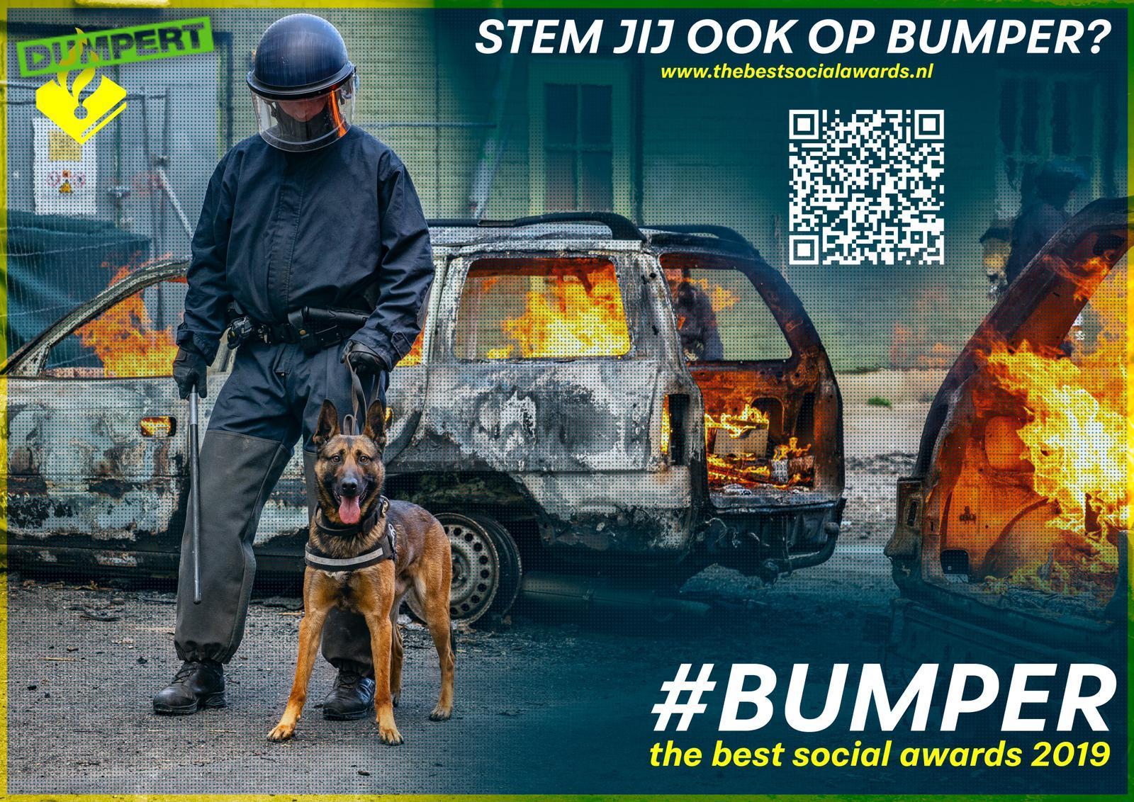 Dumpertheld Bumper genomineerd voor Best social awards