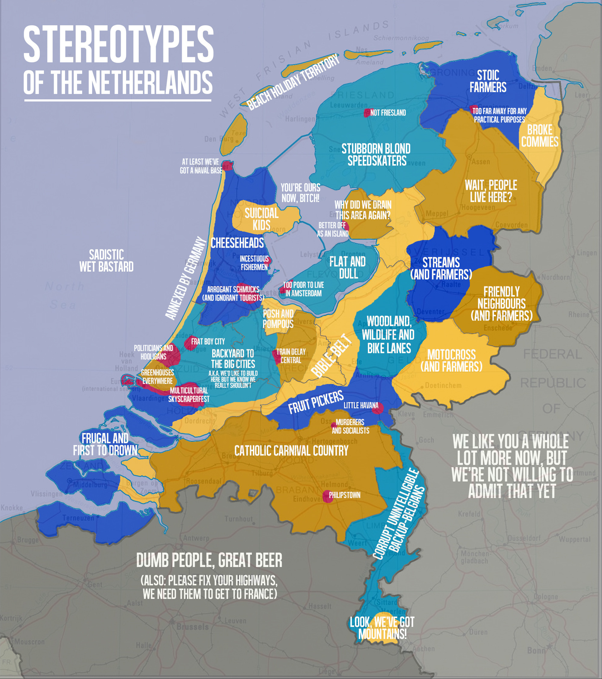 Biblebelt Nederland Kaart Kaart