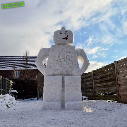 Lego Sneeuwpop