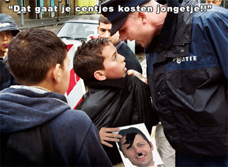 Is geen grap vriend!