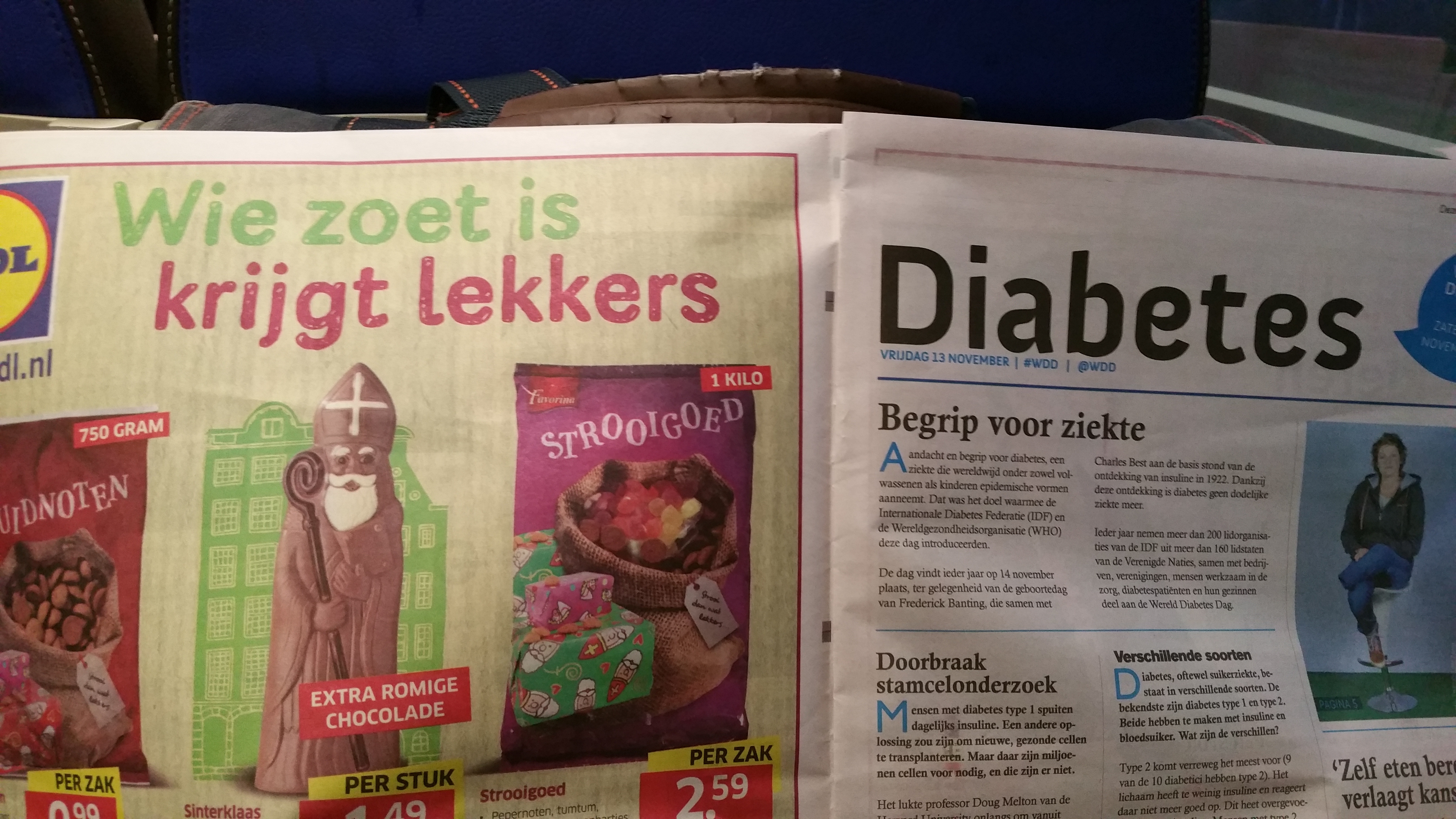 Wie zoet is....