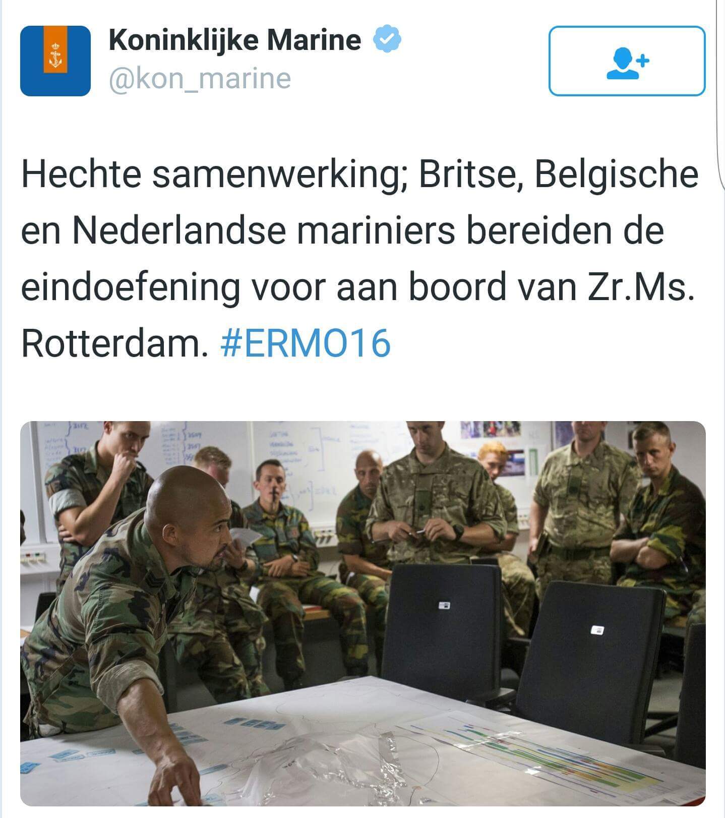Bijdrage Belgische marine