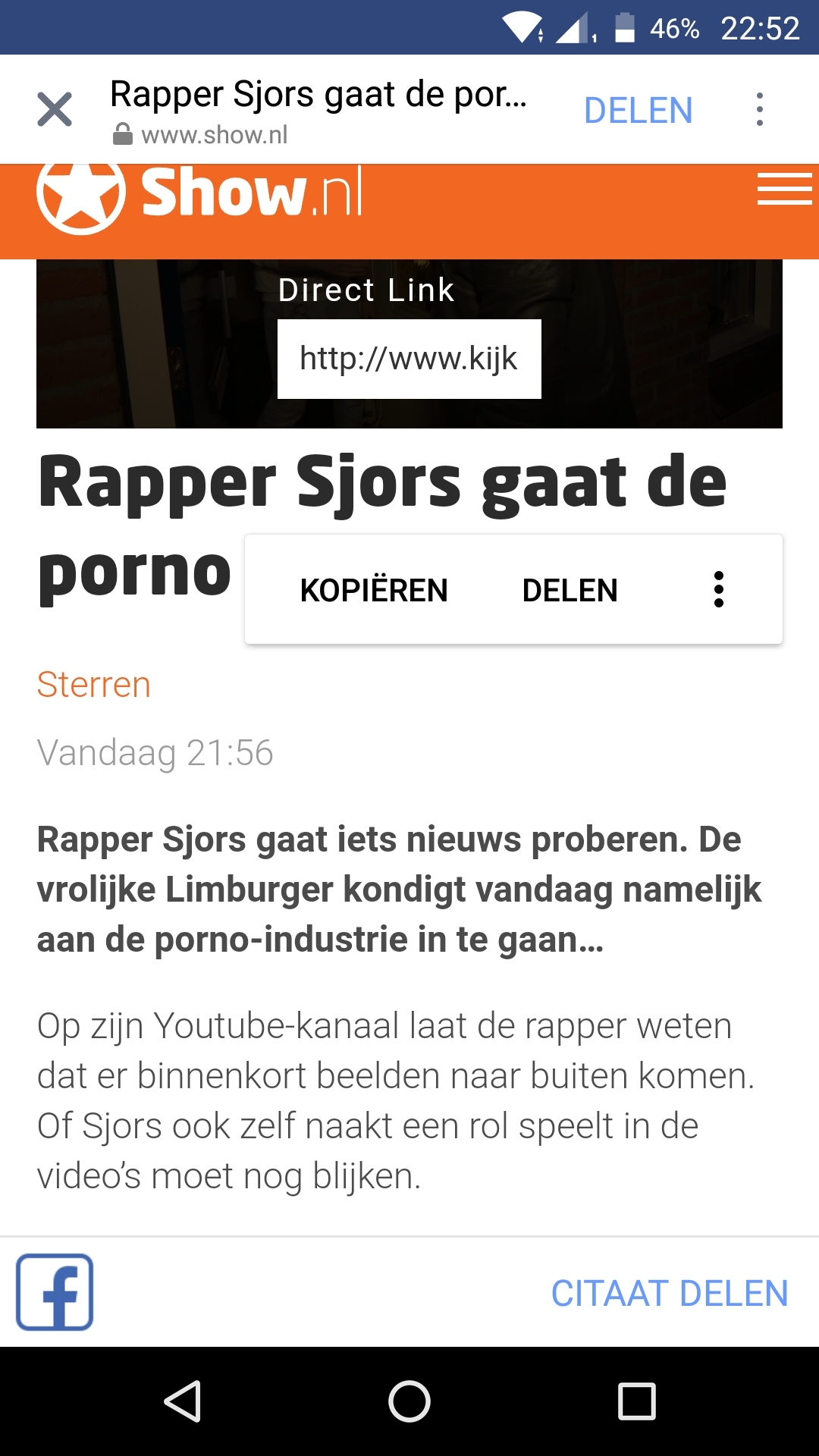 DUMPERT - Sjors gaat aan de porno.