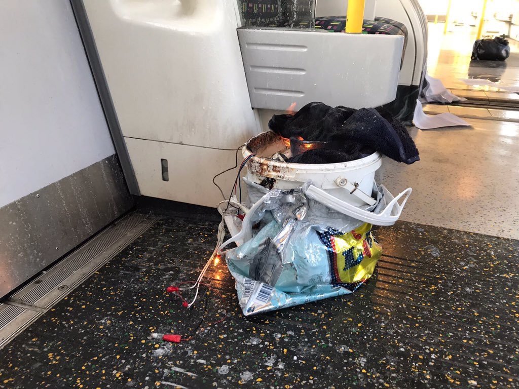 Bomtas in metro Londen