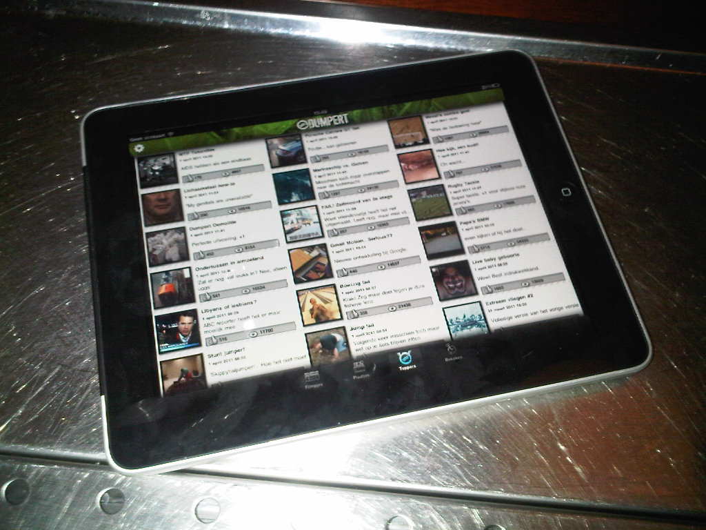 Dumpert App op iPad!