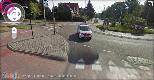 dumpert.nl - Streetview STOP POLITIE - 542 x 282 gif 3122kB