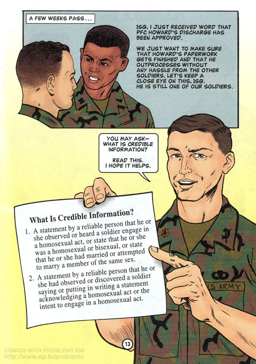 Militaire homostrip