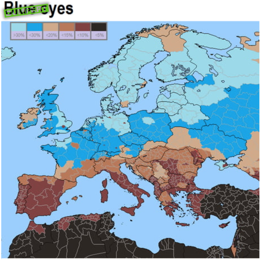 Kleurtjes in Europa