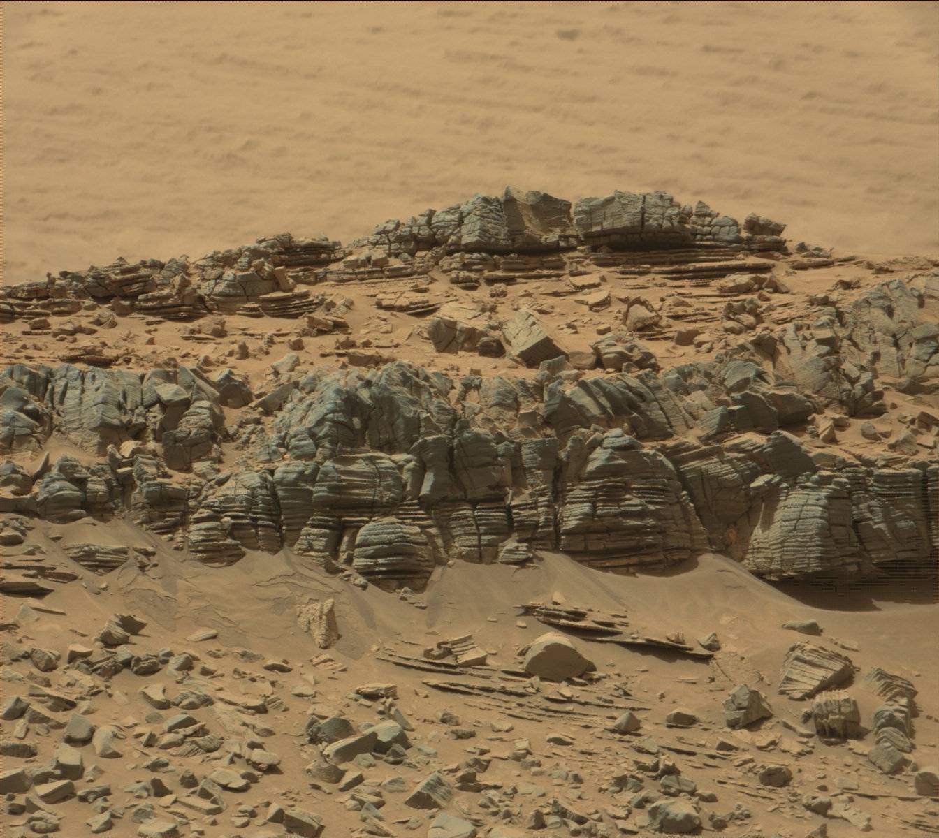 Mysterieuze ruimtekrab gespot op Mars