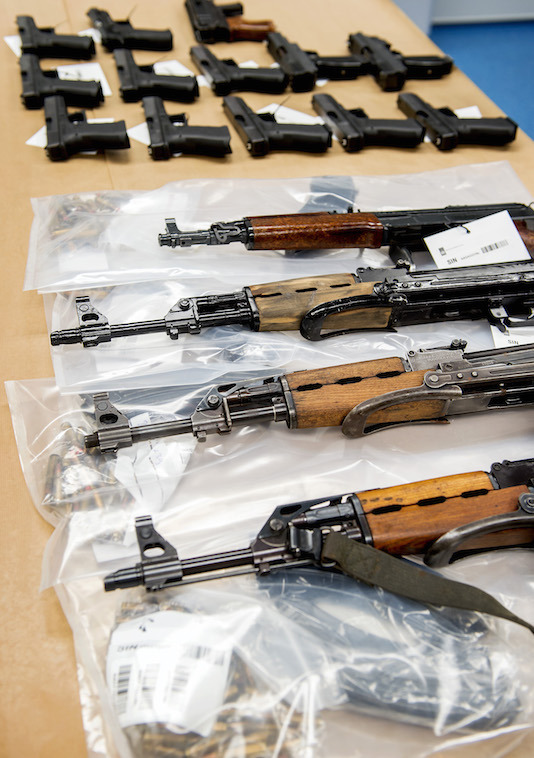 AK-47's van Nederlandse criminelen