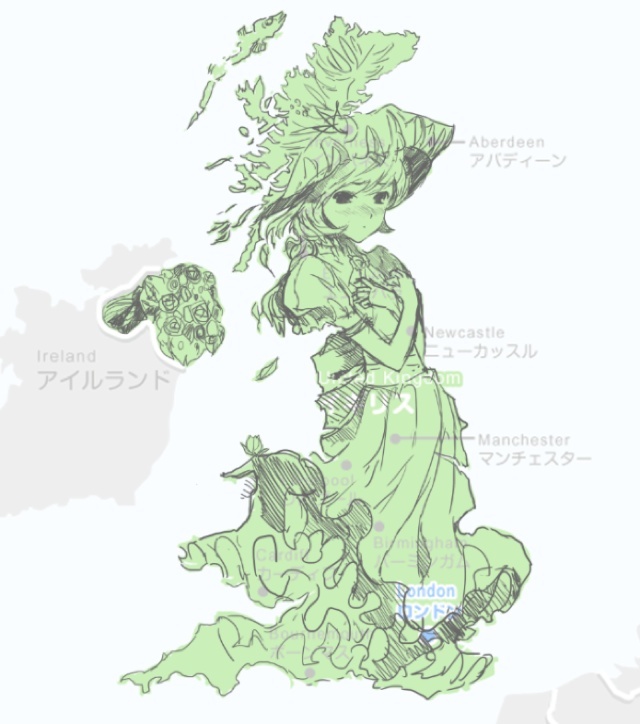 Verenigd Koninkrijk volgens Japan
