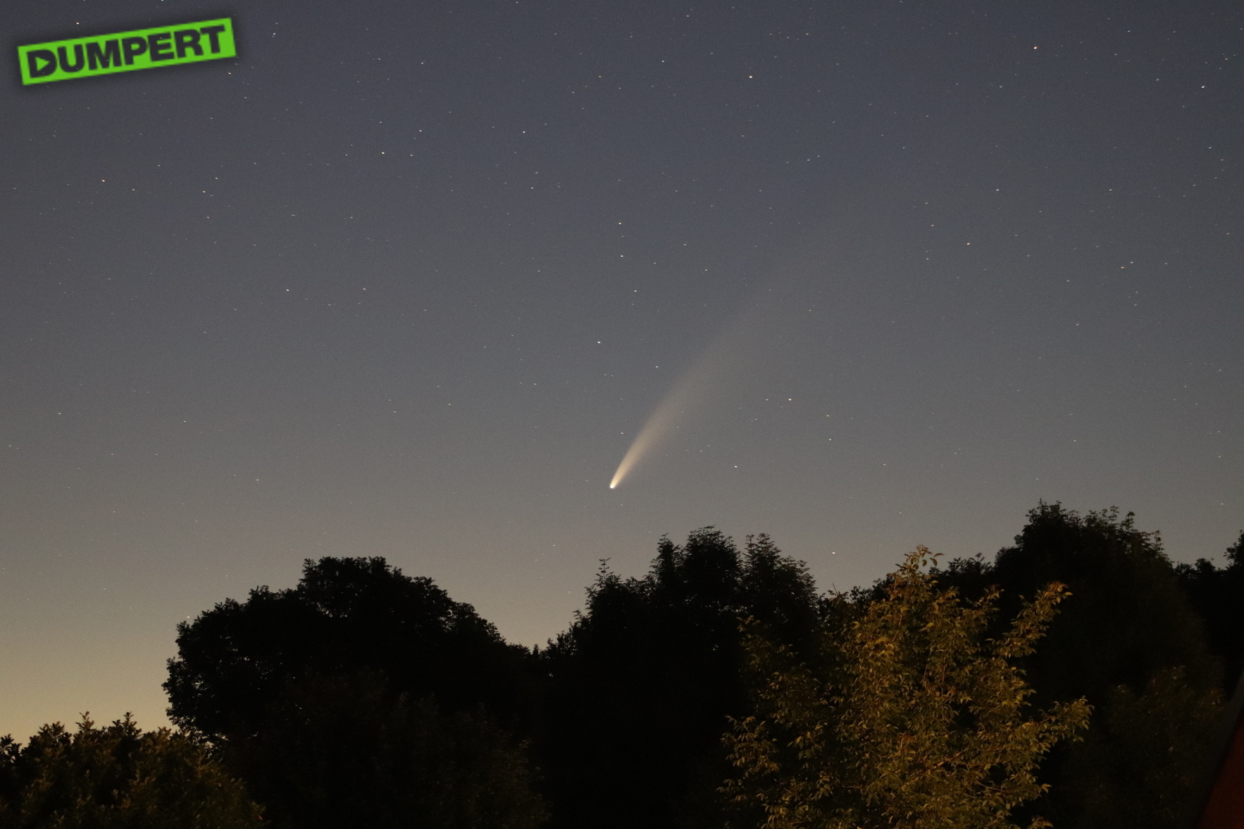 Komeet Neowise vannacht