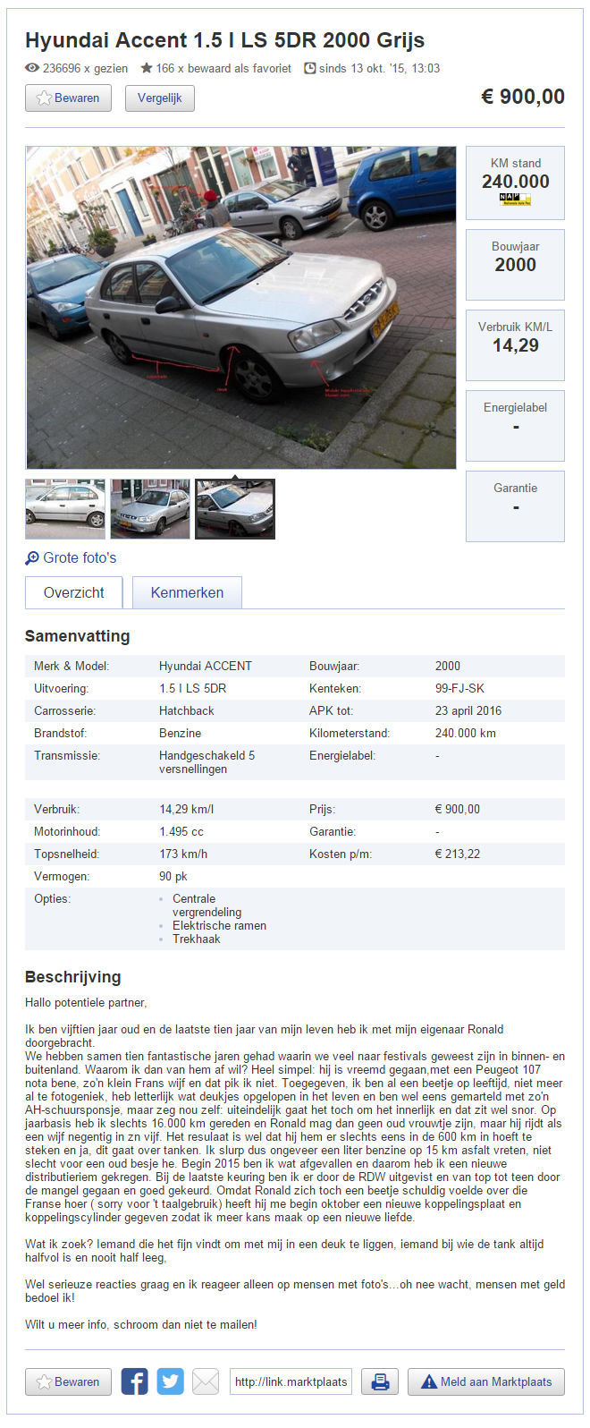 dumpert.nl Autoverkoop 2.0