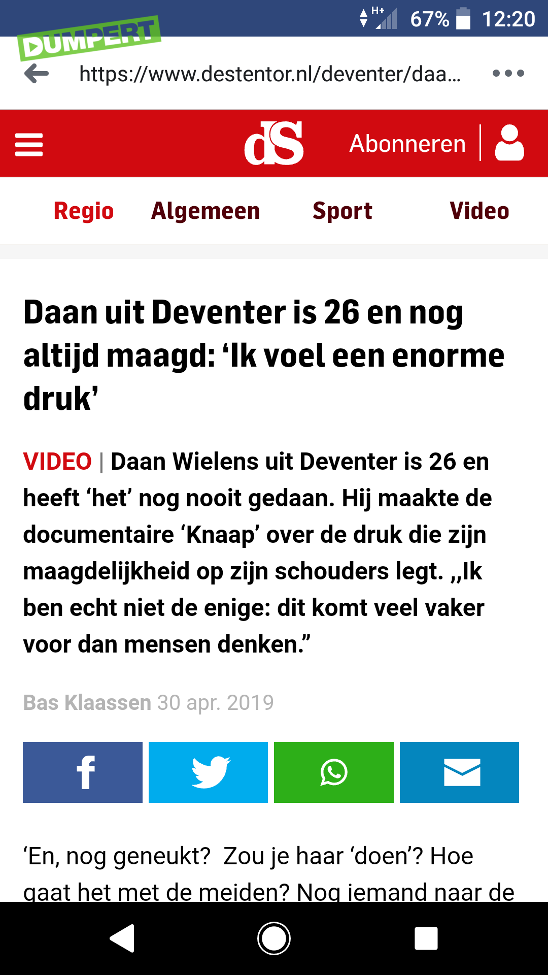 Daan uit Deventer...