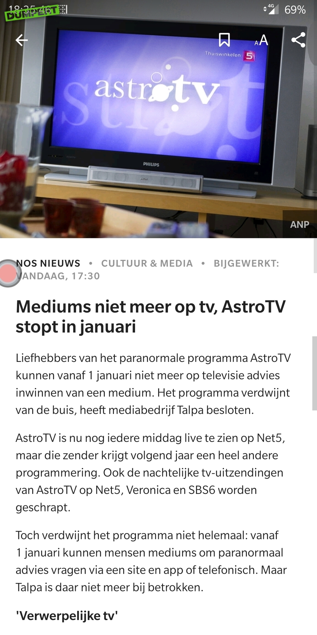 AstroTV stopt!