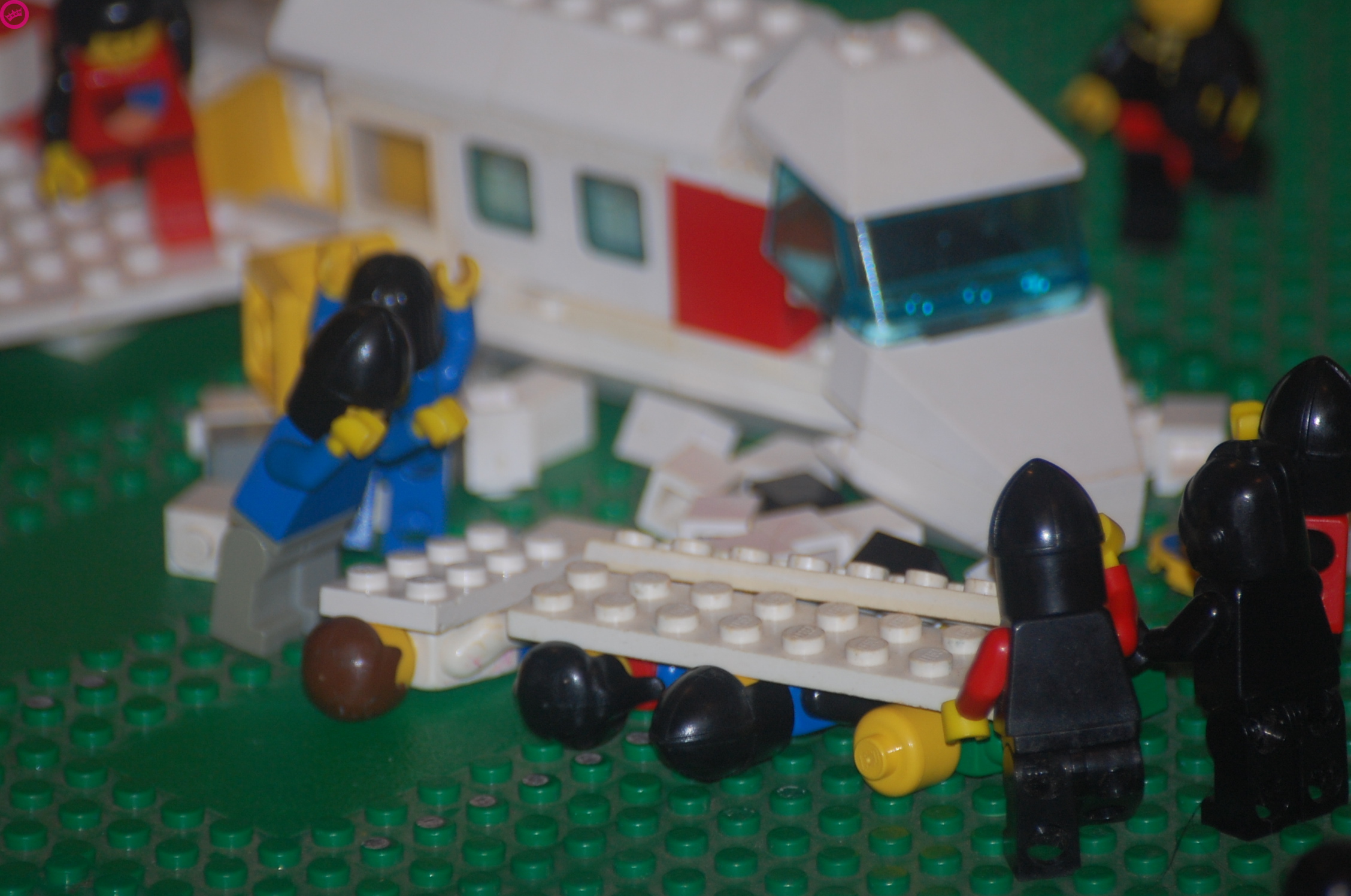 Turkish Airlines crash in LEGO