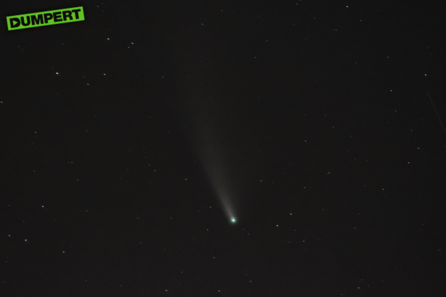 Komeet Neowise en ISS