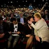 Two girls, one congres