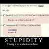 Stupidity