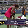 Serena Williams gaat los op scheids