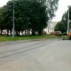Trolleybus vs. Auto