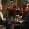Rumsfeld in 'discussie' met Al Jazeera reporter.