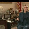 Hillary Clinton over de dood van Gaddafi