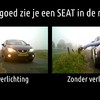 Hoe goed zie je een SEAT in de mist?