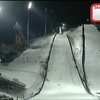 Skispring landing foutje