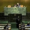 De VN houdt een momentje van stilte voor Kim Jong-Il