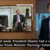 Obama bedondert Deense MILF, Noorse premier én Mark Rutte