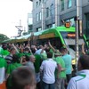Ierse EK-fans in tram