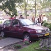 Auto parkeren in tuin (Nijmegen)
