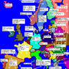 Kaart der Europa