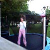 Lekker trampoline moonen