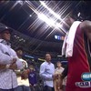 Superster LeBron James een hand willen geven