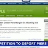 Patriotgekkie wil Piers Morgan deporteren