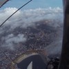 Urban wingsuit vliegen door Rio