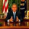 George W. Bush addresses the nation