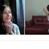 Chatroulette-gozer doet Miley Cyrus