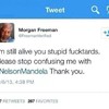 Morgan reageert op doodverklaringen