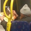 Reaguurder gespot in de metro