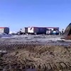 Driften met een bulldozer