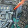 Dubai vanuit de lucht bekijken