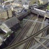London gefilmd vanuit een drone