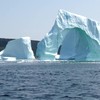 IJsberg in Canada zegt krak