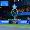 Grigor Dimitrov geeft tennisles