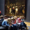 Gezellig op schooluitje naar het Rijksmuseum