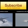 A380 op Schiphol snijdt wolkenlucht